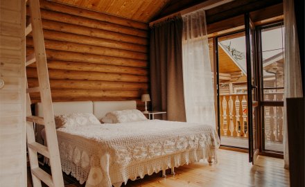 The cottage is 100 sq.m.