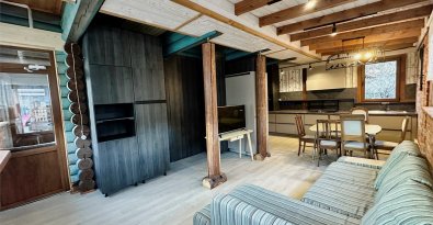 Three-room apartment with kitchen