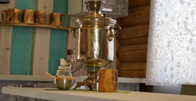 Русская баня на дровах